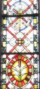 First nave window, Detail 1