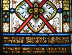 First nave window, Detail 3