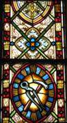 Third nave window, Detail 1