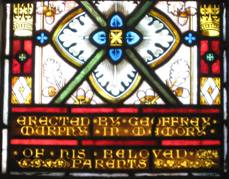Third nave window, Detail 3