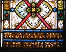 Fourth nave window, Detail 3