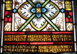 Sixth nave window, Detail 3