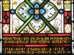 Ninth nave window, Detail 3
