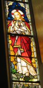 The Sacred Heart window, Detail 1