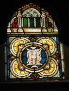The Sacred Heart window, Detail 4