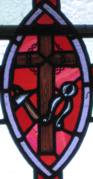 Second north transept window, Detail 1