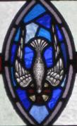 Third north transept window, Detail 1