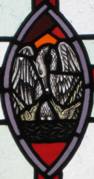 Fifth north transept window, Detail 1